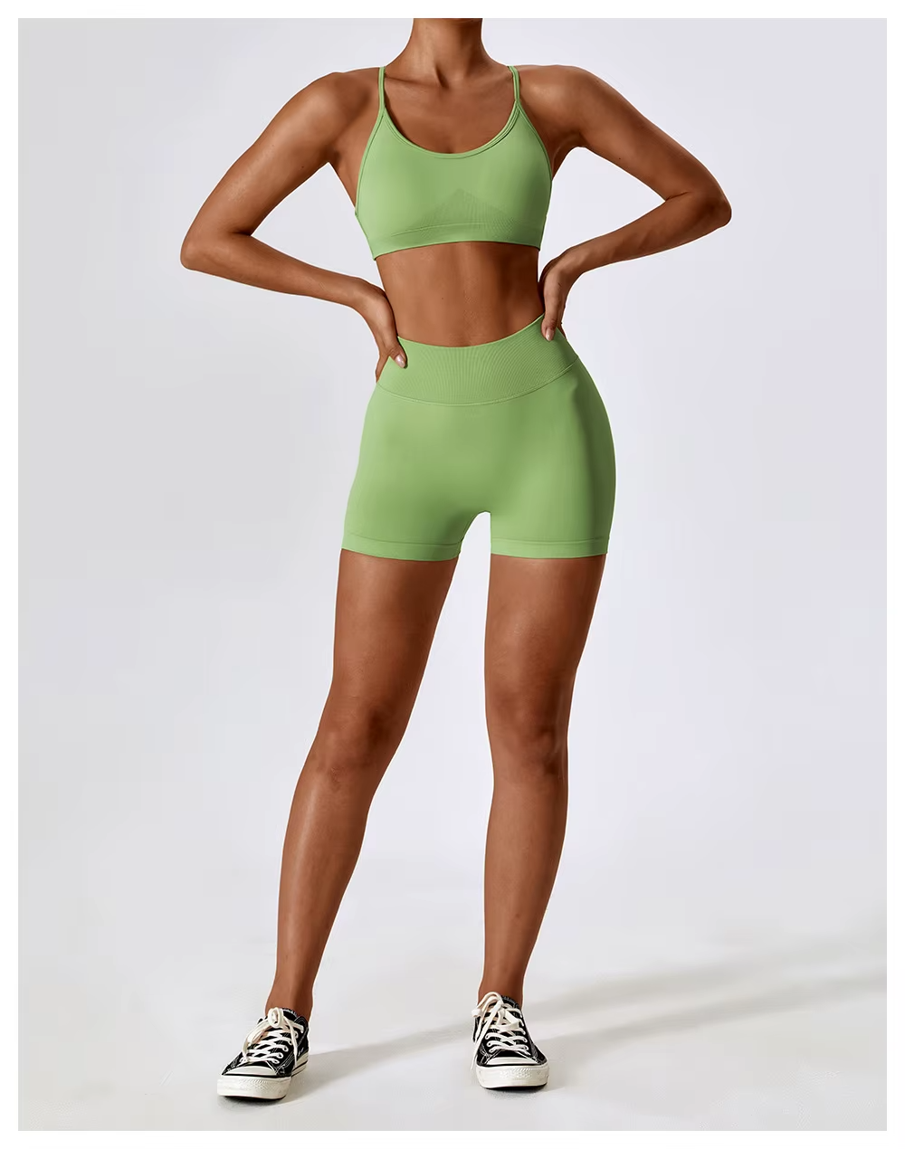 Women's V-BACK Workout Shorts