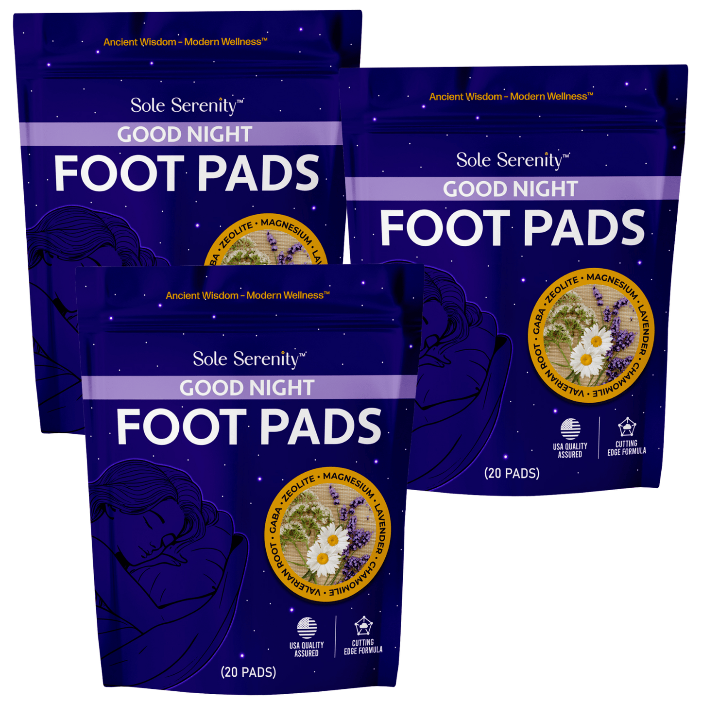 Good Night Sleep Detox Foot Pads