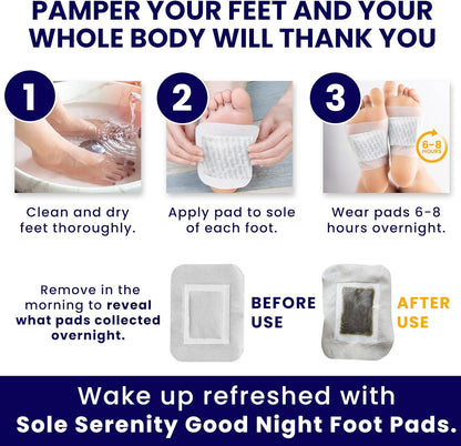 Good Night Sleep Detox Foot Pads