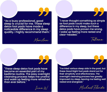 Good Night Sleep Detox Foot Pads